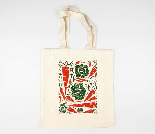 Carrots & Cabbage Tote Bag