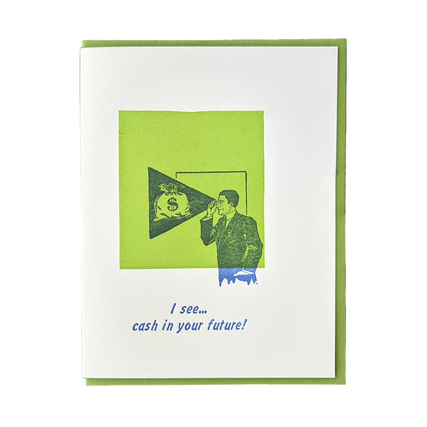 Cash In Your Future Greeting Card