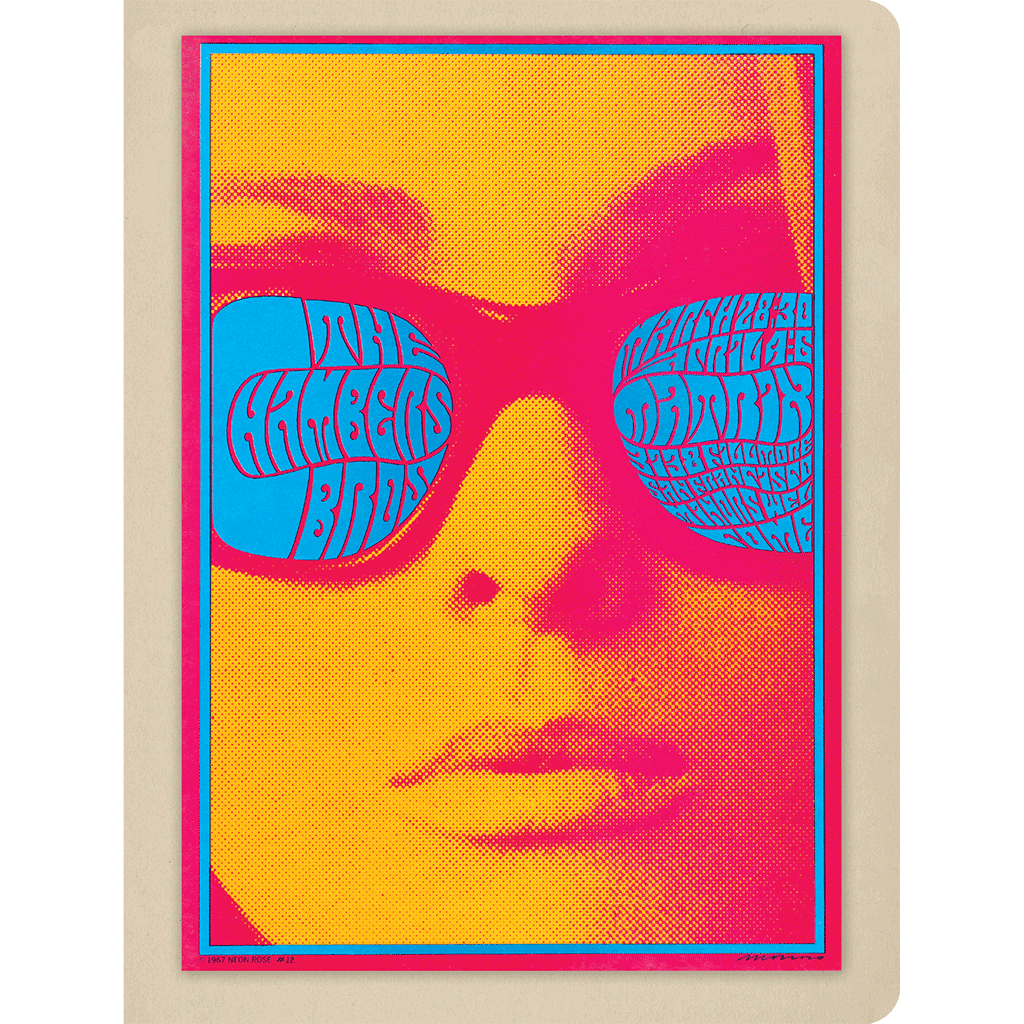 Groovy Sunglasses - Psychedelic Posters Notebook