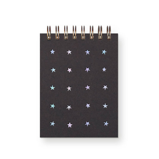 Star Grid Mini Jotter Notebook