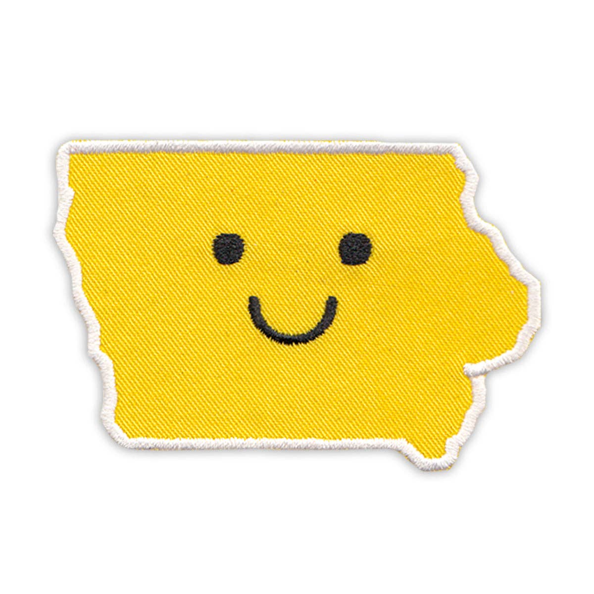 Smiley Face Iowa Patch