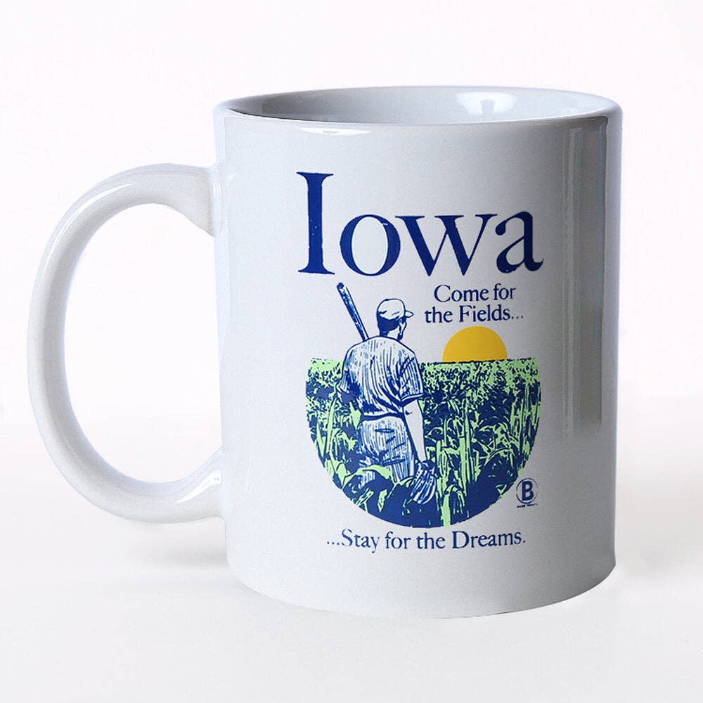 Iowa Come for the Fields Mug